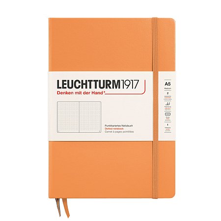 Leuchtturm1917 Notebook A5 Hardcover Dotted - Apricot