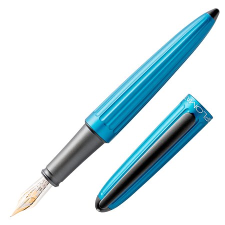 Diplomat Aero Turquoise 14K Gold Nib - Fountain [B]