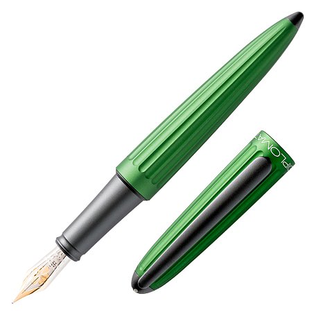 Diplomat Aero Green 14K Gold Nib - Fountain [F]