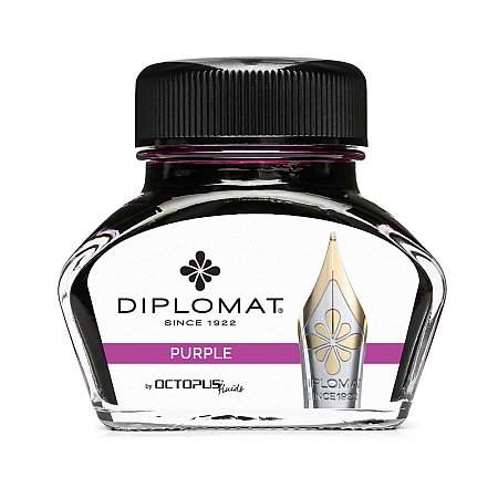 Diplomat Ink Bottle 30ml - Purple