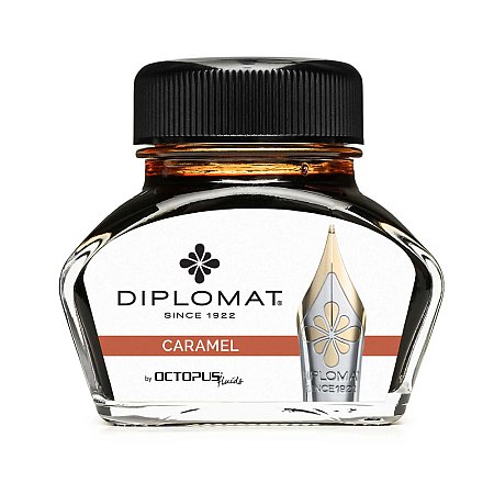 Diplomat Ink Bottle 30ml - Caramel Brown