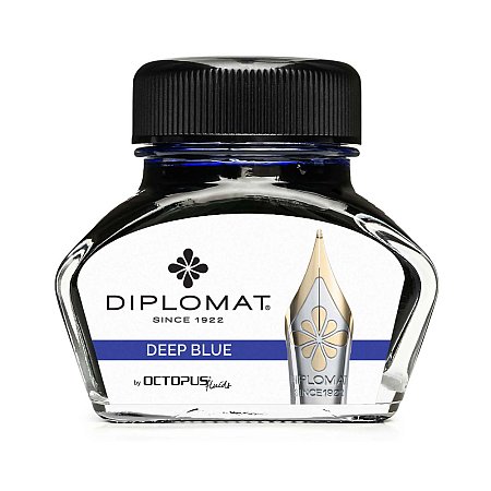 Diplomat Ink Bottle 30ml - Deep Blue