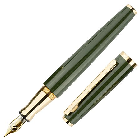 Otto Hutt Design 06 Olive Green 18K Gold Nib - Fountain[EF]