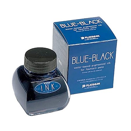 Platinum Premium Ink Bottle 60ml - Blue/Black