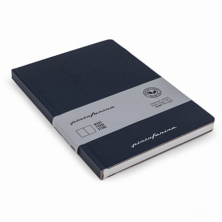 Pininfarina Notebook Stone Paper Hard Cover Plain - Blue