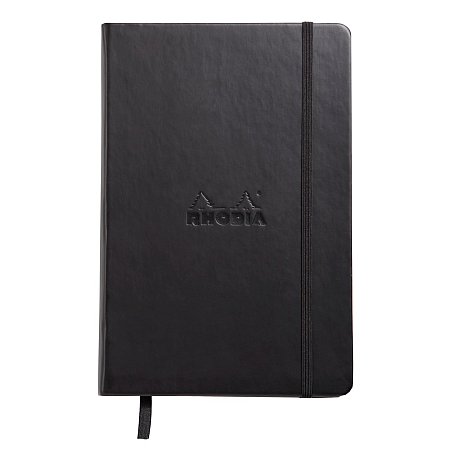 Rhodia WebnoteBook Black - A5 Blank